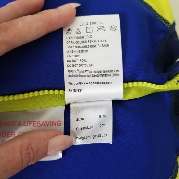 Boy's Speedo Begin to Swim UV 2 piece Flotation Suit Toddler Size S/M - Picture 10 of 15